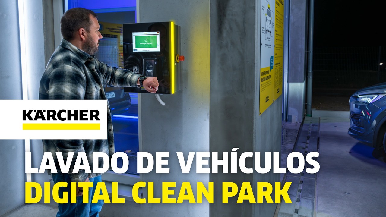 Centros de lavado de vehículos digitalizados con Kärcher