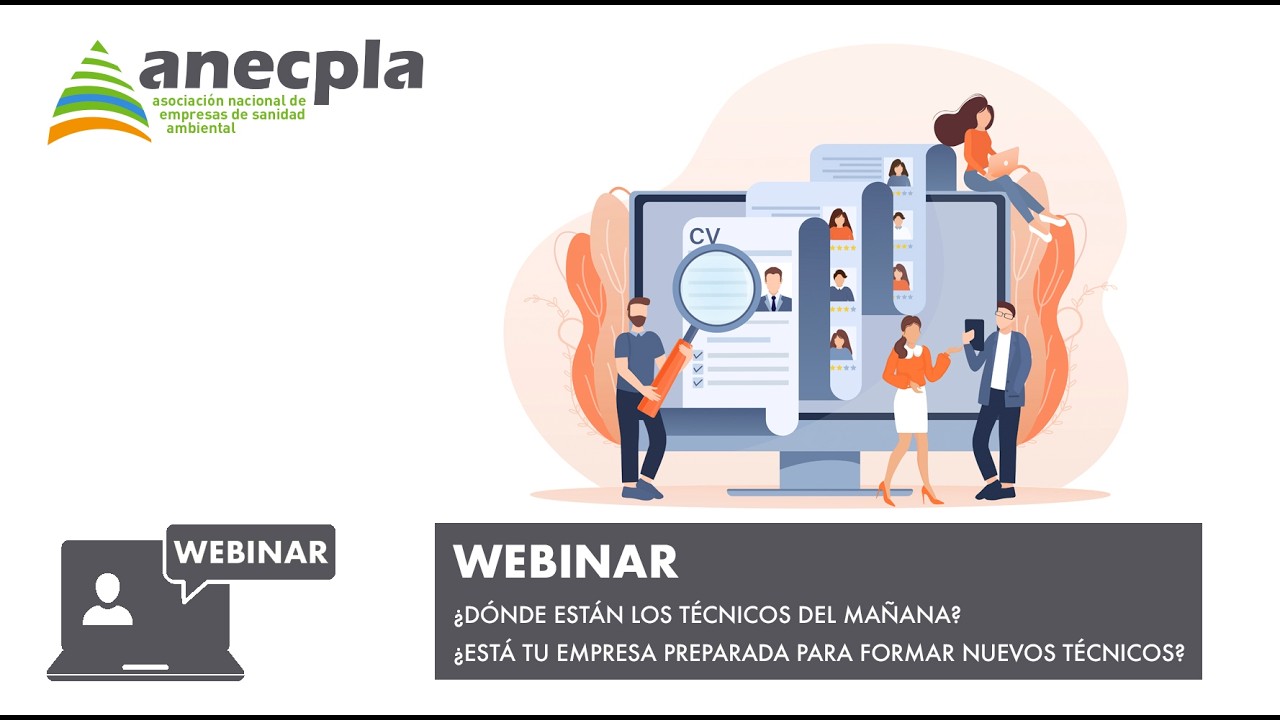 Webinar "Dónde están los técnicos del mañana?¿Está tu empresa preparada para formar nuevos técnicos?