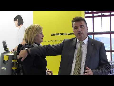 Hygienalia + Pulire 2017 Aspirador mochila karcher