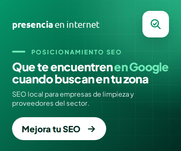 Presencia en internet: posicionamiento SEO para aparecer en Google en tu zona.