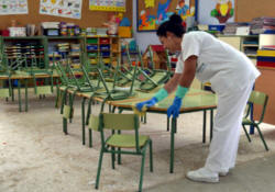 Limpieza de colegios
