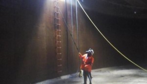 Limpieza depósito en Pozoblanco