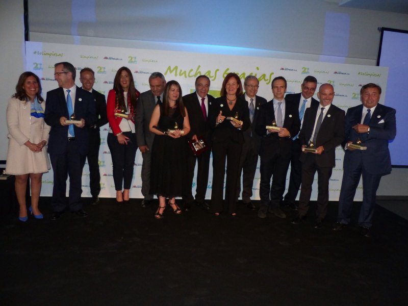 Foto de los premiados