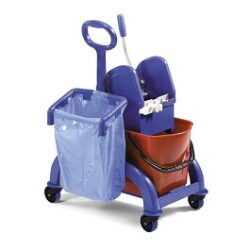 Carro ressol Doble Compy 2X25 l. C/Prensa Compact C/Manillar Lateral C/Sujetabolsa