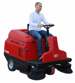 Barredora conductor sentado RCM R850