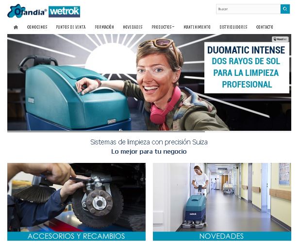 Nueva Web de Olandia Wetrok