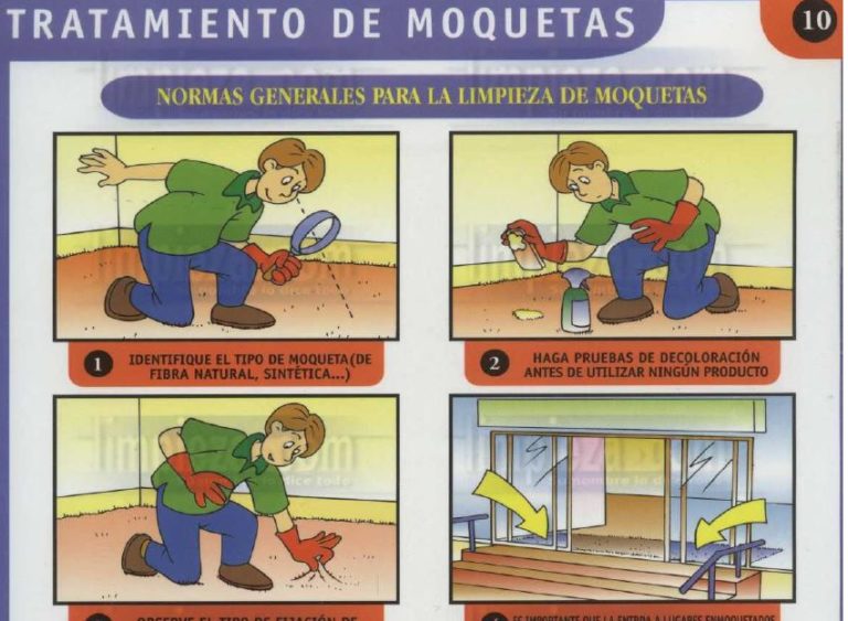 Tratamiento de moquetas