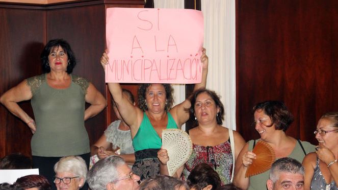 Municipalización del servicio de limpieza