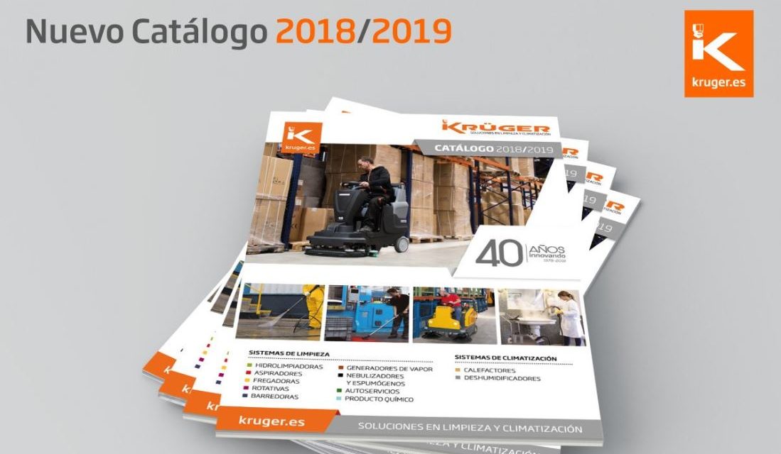 Ya está disponible el nuevo catálogo de Kruger 2018-2019