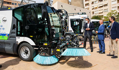 Nuevo servicio de limpieza en Elche, un sistema moderno, mecanizado y sostenible