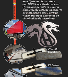 Bayetas de microfibra para usar con las pértigas HYDRA