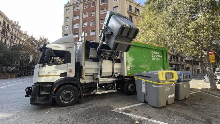 Camión de basura Barcelona