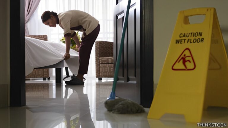 Limpieza profesional en la industria hotelera
