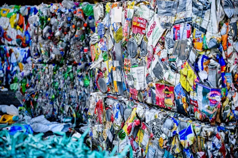 Residuos plásticos para reciclar