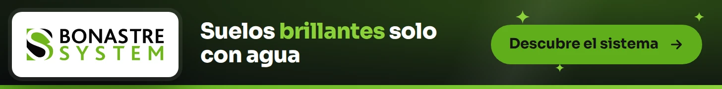 Bonastre System: Suelos brillantes solo con agua