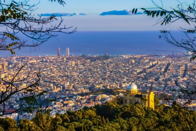 Vista panorámica de Barcelona