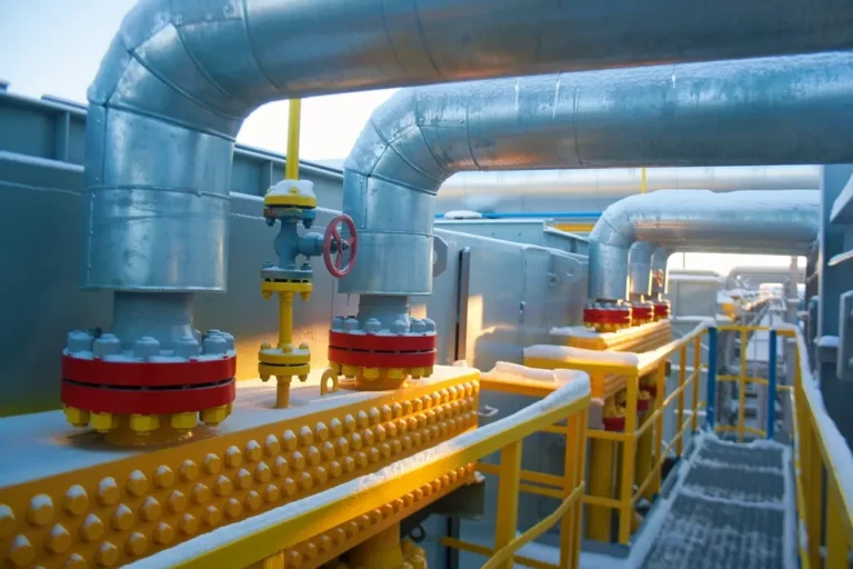 Tuberías de una planta industrial