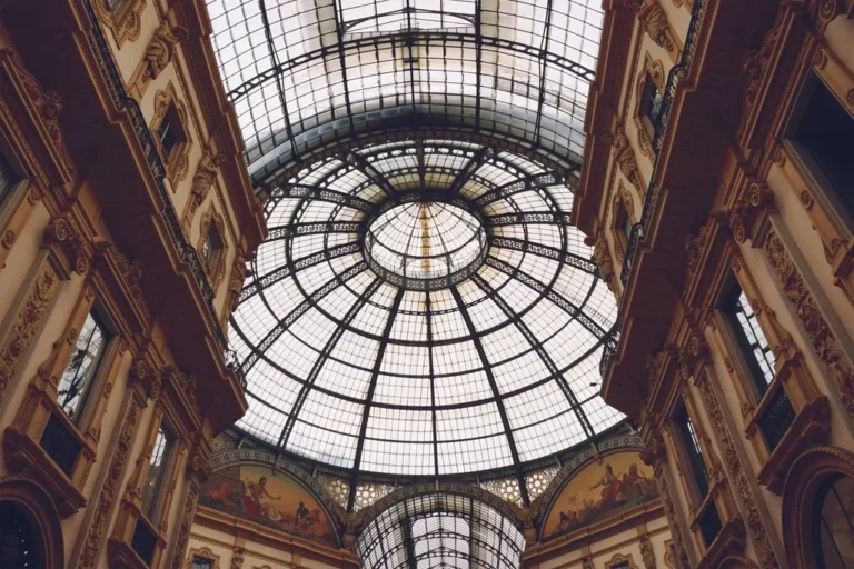 Cúpula de la Galería Vittorio Emanuele II de Milán