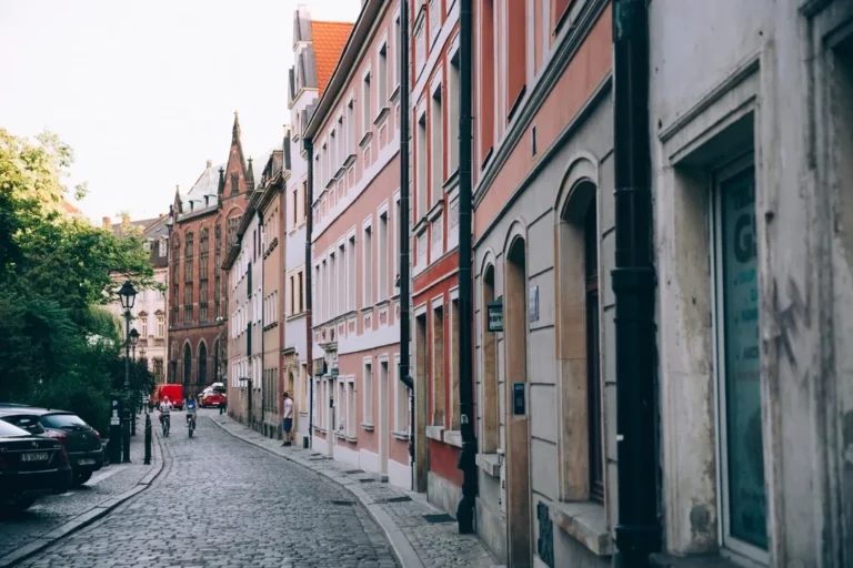 Calle de una ciudad europea