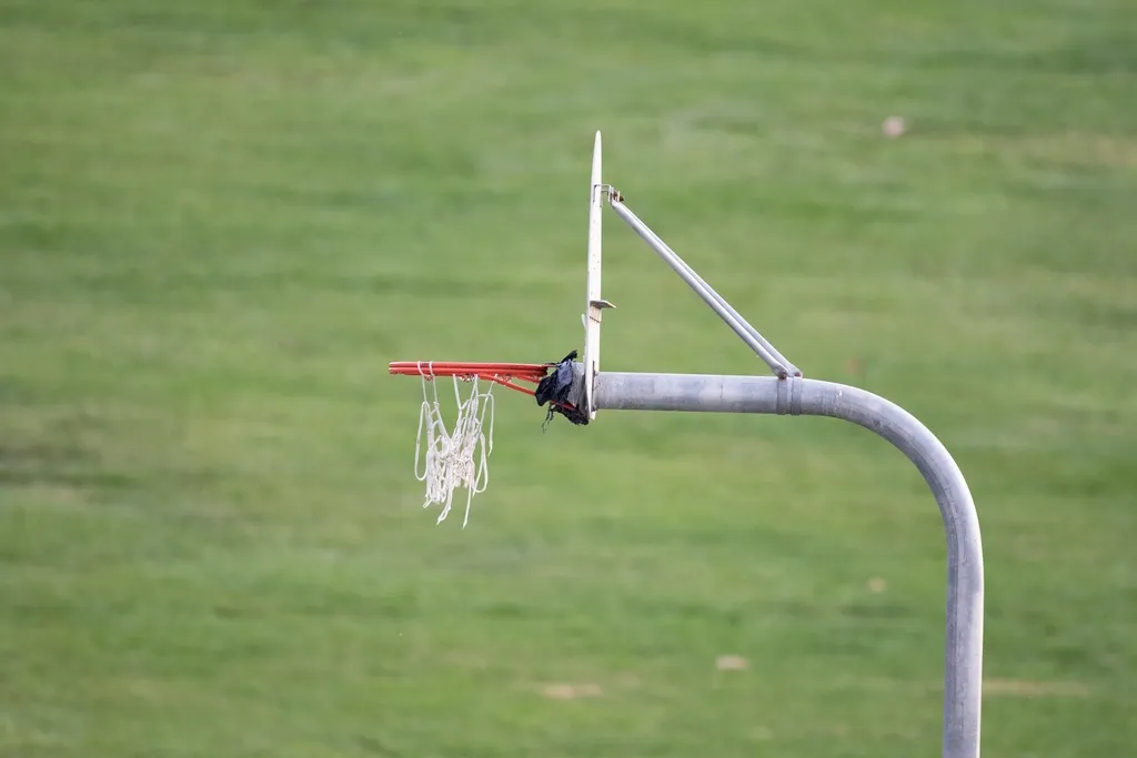Canasta de baloncesto al aire libre