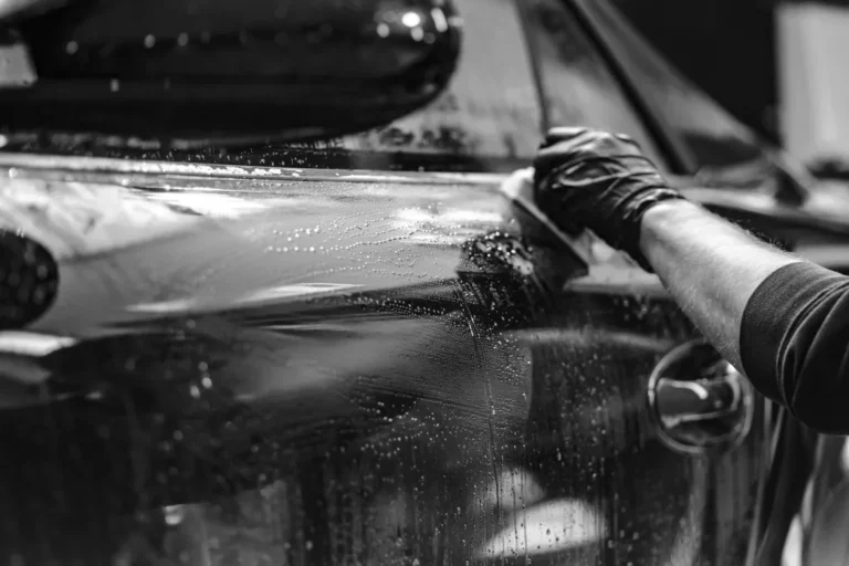 Lavado de un coche