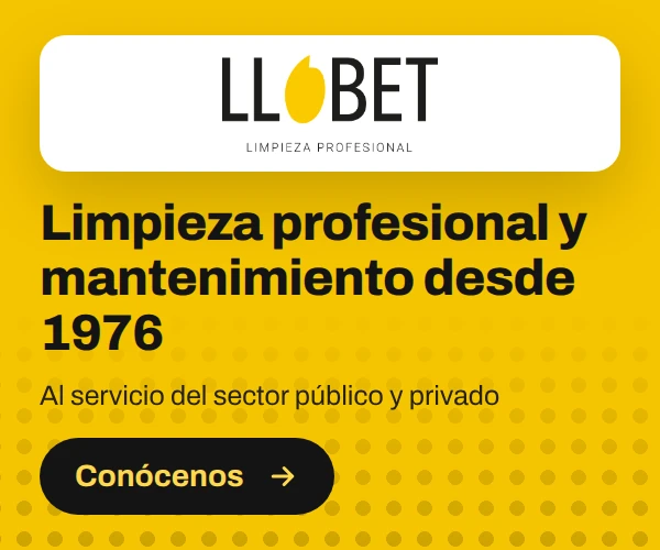 Llobet: Limpieza profesional y mantenimiento desde 1976