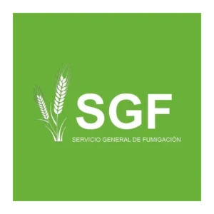Logotipo de Servicio General de Fumigación (SGF)