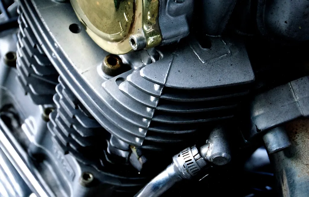 Motor de un vehículo