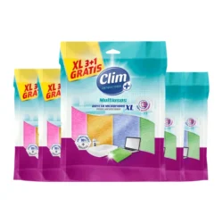 Bayetas microfibra multiusos Clim Antibacterial