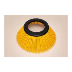 Cepillo lateral/delantero, insertado, con cablecillo de acero recubierto de poliamida con 4 mm de diámetro
