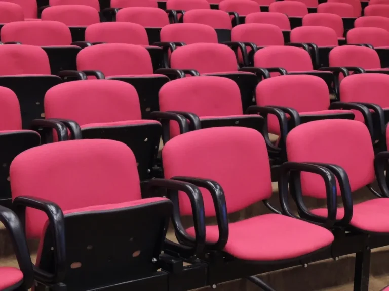 Butacas de un aula magna