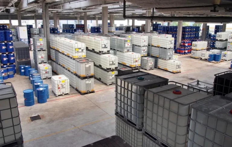 Interior de un almacén