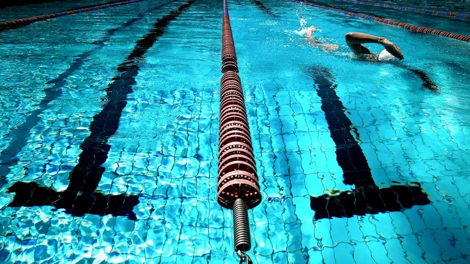 Calles de una piscina