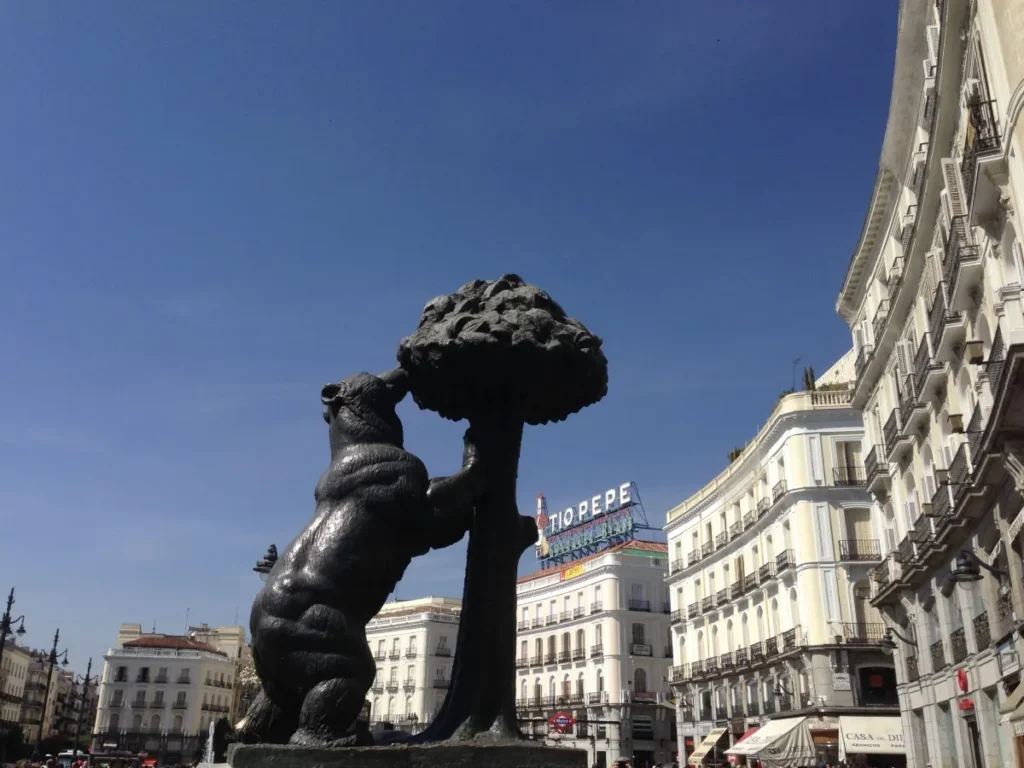 Estatua del Oso y el Madroño en Madrid