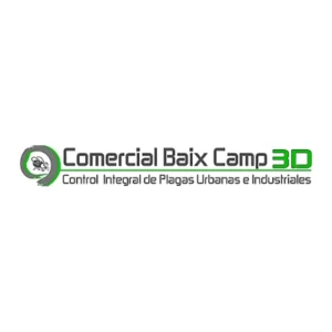 Logotipo de Comercial Baix Camp 3D
