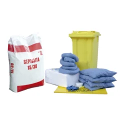Absorbentes minerales y vegetales – kits antiderrames