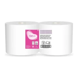 Bobina industrial de doble capa con 1728 servicios (Pack 2 uds)