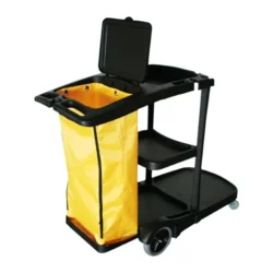 CARRO LIMPIEZA + BOLSA VINILO 100 L ARROW 110x52x98 CM NEGRO PLÁSTICO (1 UNID.)