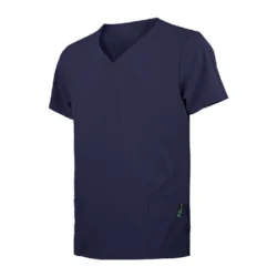 Casaca sanitaria elástica cuello pico