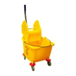 Cubo industrial con prensa