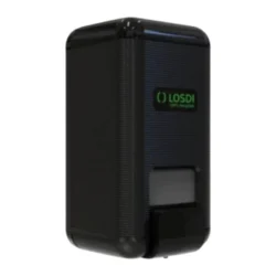 DOSIFICADOR DE JABÓN NEGRO DE PARED LOSDI