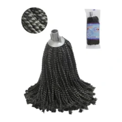 FREGONA MICRO ALGODÓN NEGRA XL