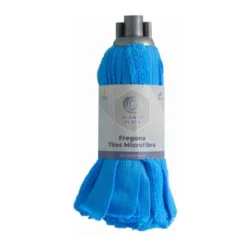 FREGONA TIRAS MICROFIBRA AZUL DOBLE ACCIÓN 150GR BLANCOPLATA