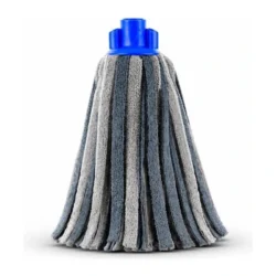 FREGONA TIRAS MICROFIBRA GRIS/AZUL
