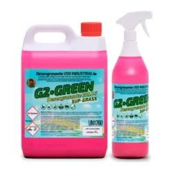 G2 DESENGRASANTE «SUP-GRASS»-Multiusos industrial (suelos, alimentaria, hornos, llantas, automoción, chimeneas..)