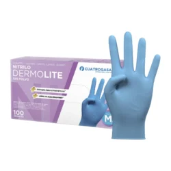 Guante Nitrilo Azul S/P TM - Cajita 100 uds