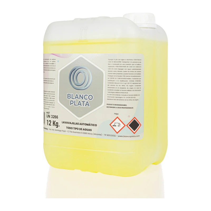 LAVAVAJILLAS AUTOMATICO TODO TIPO DE AGUA BLANCOPLATA 12kg
