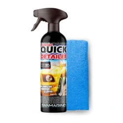 Limpiador rápido de carrocerías exterior Quick Detailer + bayeta con pistola 500 ml