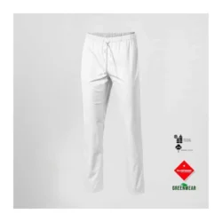 Pantalon Cocina unisex Goma y Cordon Tejido Reciclado y Organico 7034 Garys