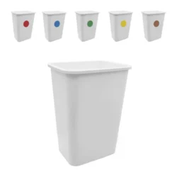 Papelera Rectangular Libra 9, 15, 30 y 50 Litros